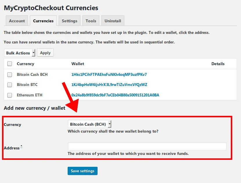MyCryptoCheckout