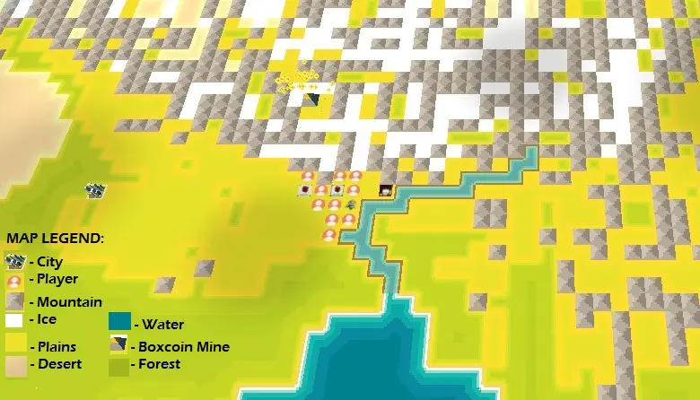 Partial Town Star World Map