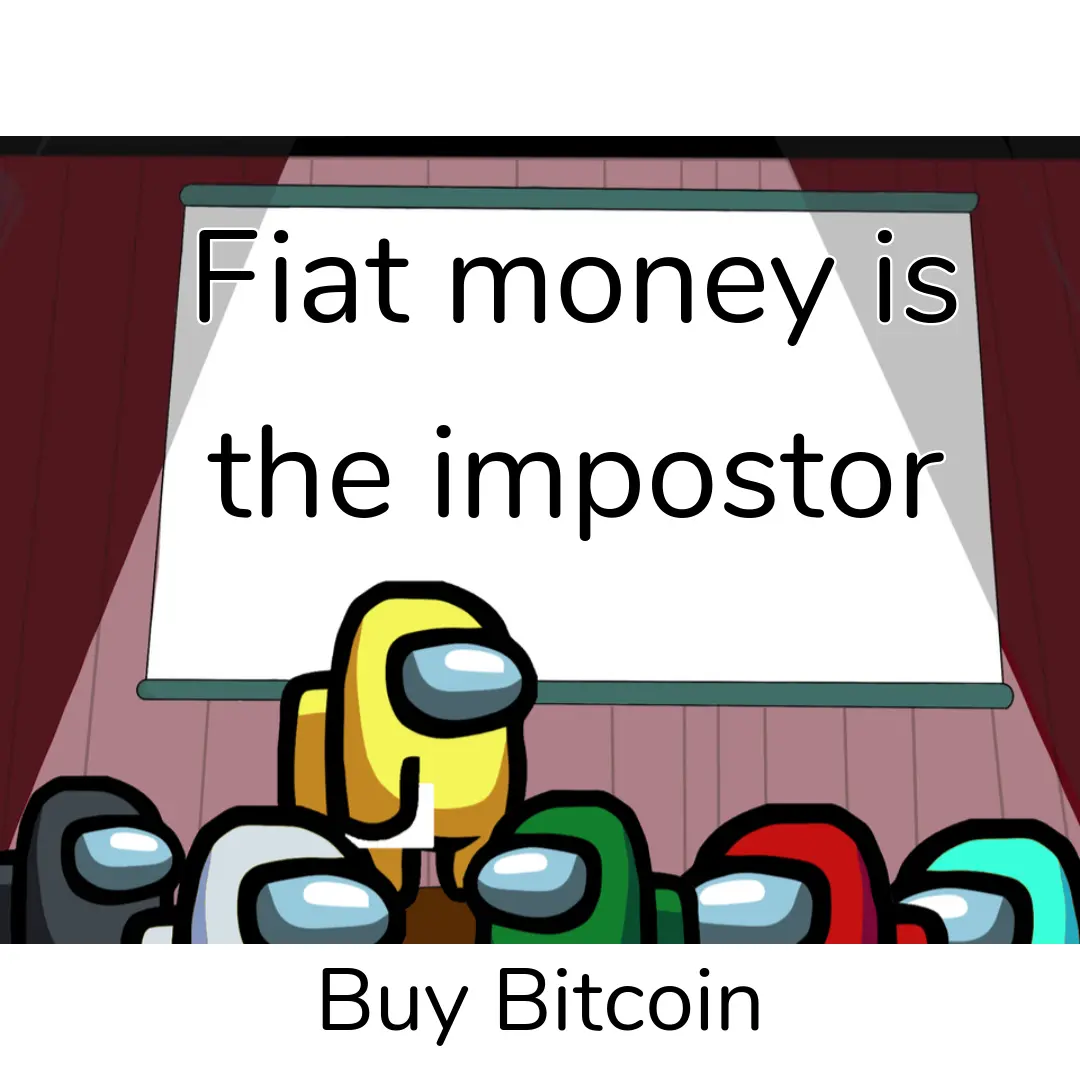 impostor meme bitcoin