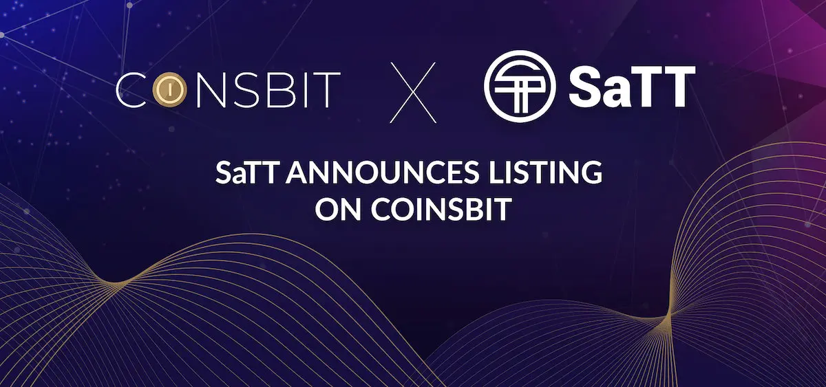 Coinsbit lists smart advertising token SATT