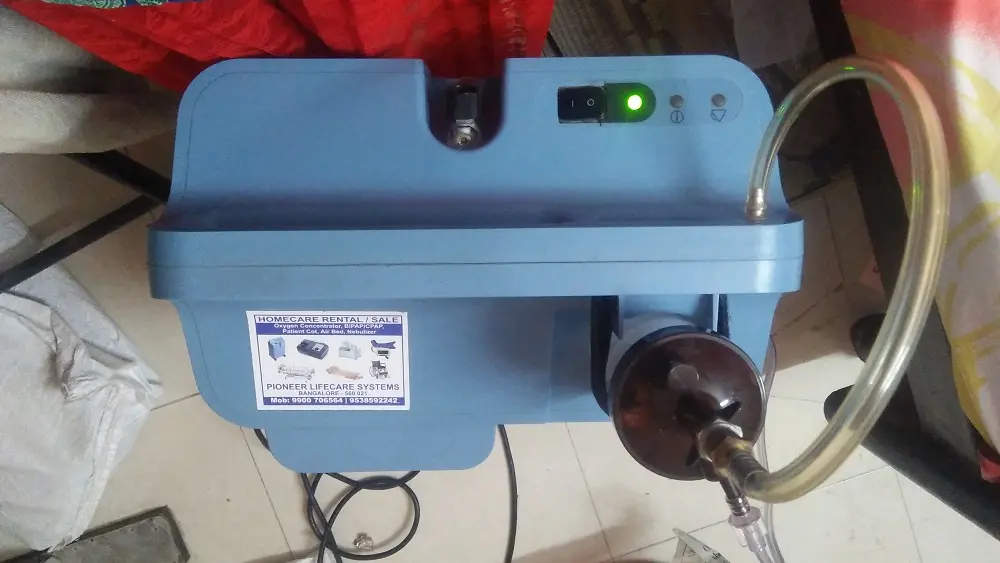 oxygen supplying machine