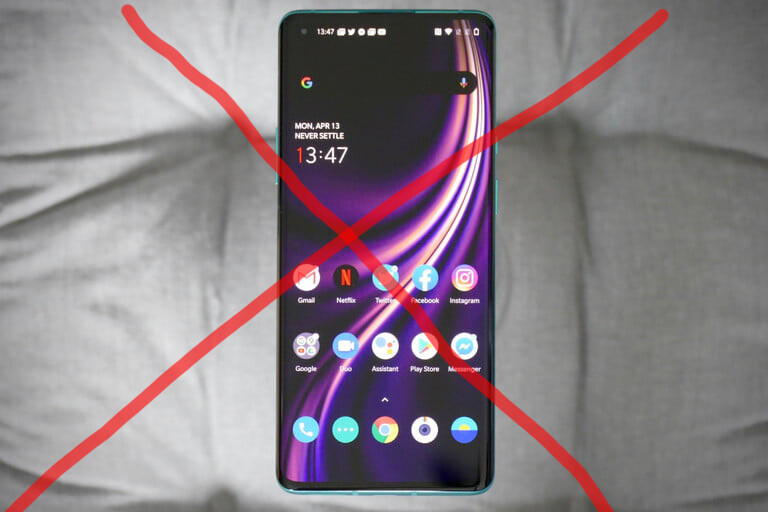 No Smartphone!