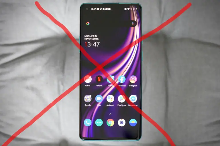 No Smartphone!