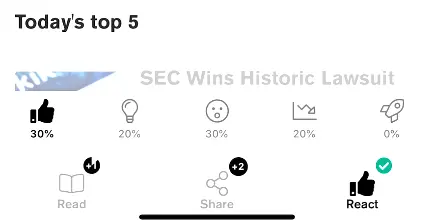 read share and react