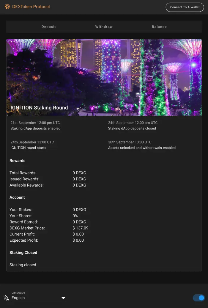 dApp-dashboard