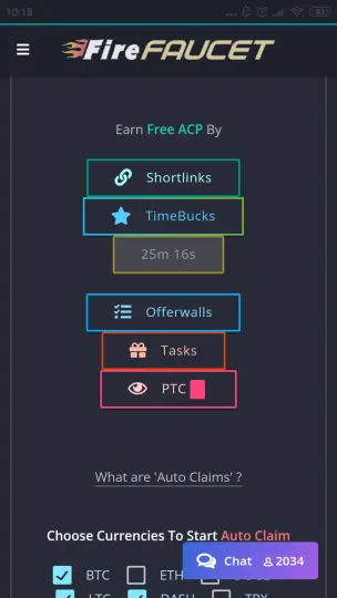 FireFaucet Tasks