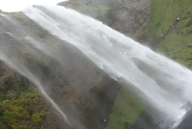 Waterfall in Iceland