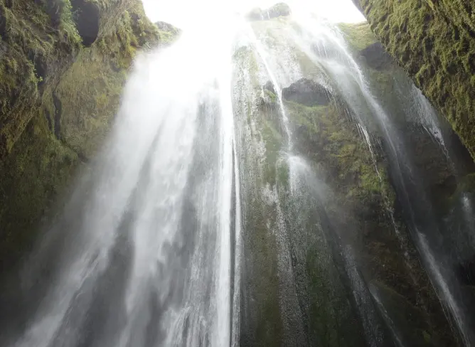 Waterfall in Iceland