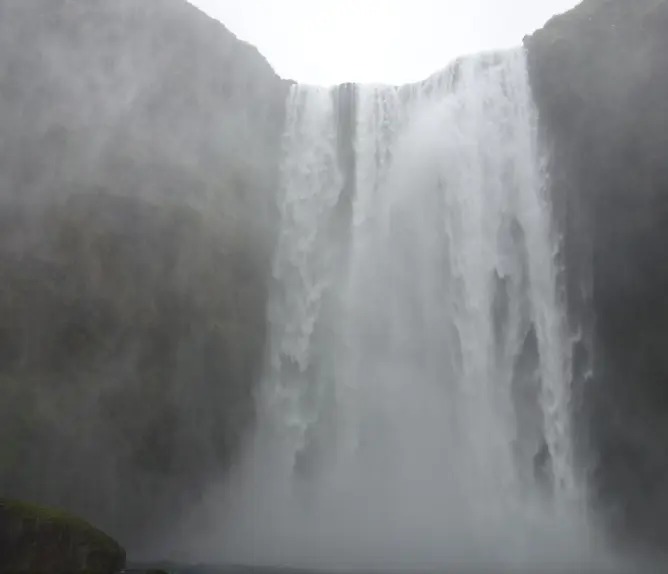 Waterfall in Iceland