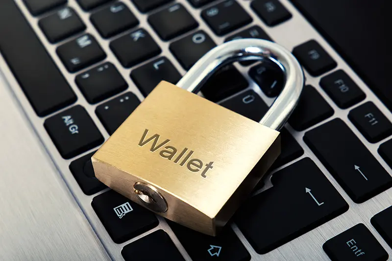 Keyboard Wallet Lock