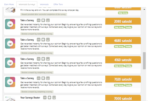 surveys