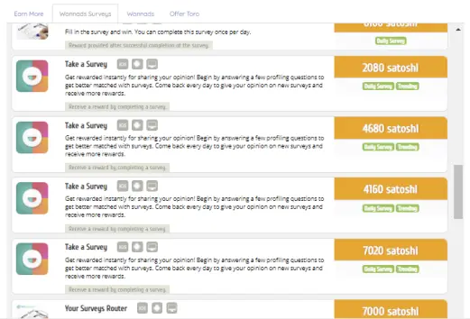 surveys