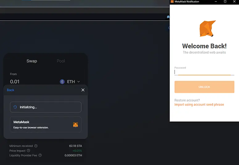 PP MetaMask UNI