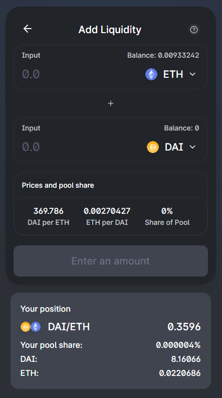 Liquidity Mining Complete