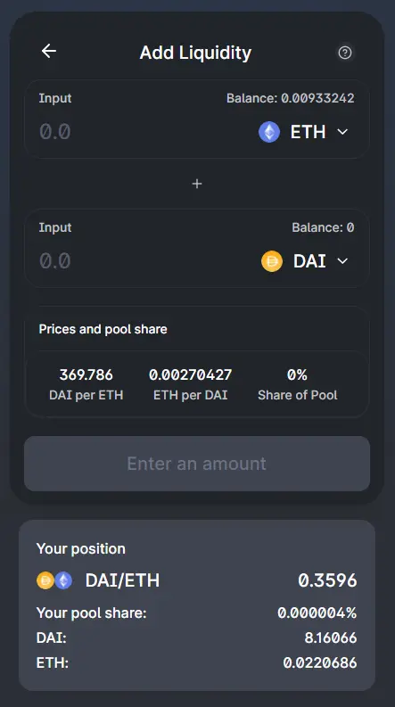 Liquidity Mining Complete
