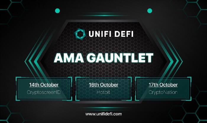 Introducing: the UNIFI DeFi AMA GAUNTLET
