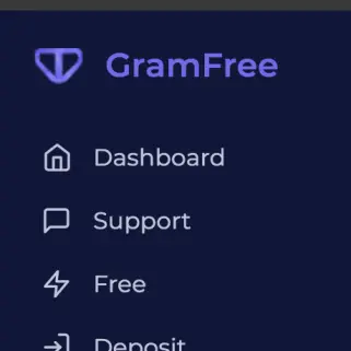 GramFree Menu