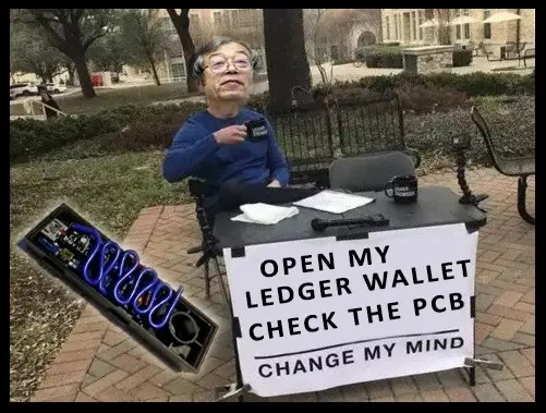 Open your ledger and check PCB meme