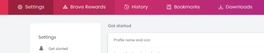 settings brave browser