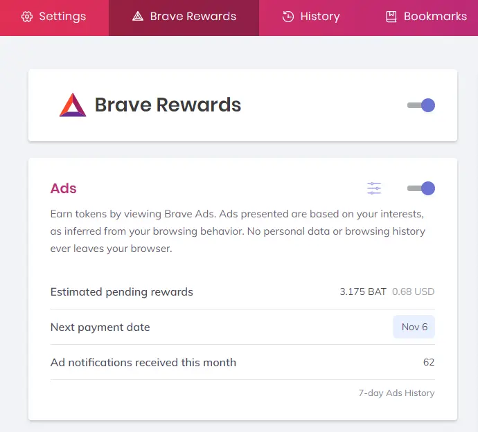brave rewards