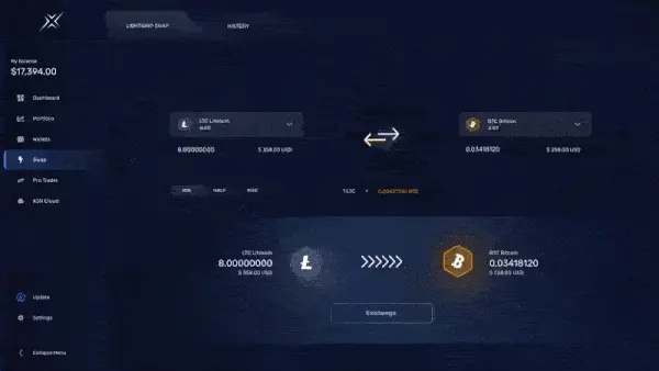 Simple Swap UI
