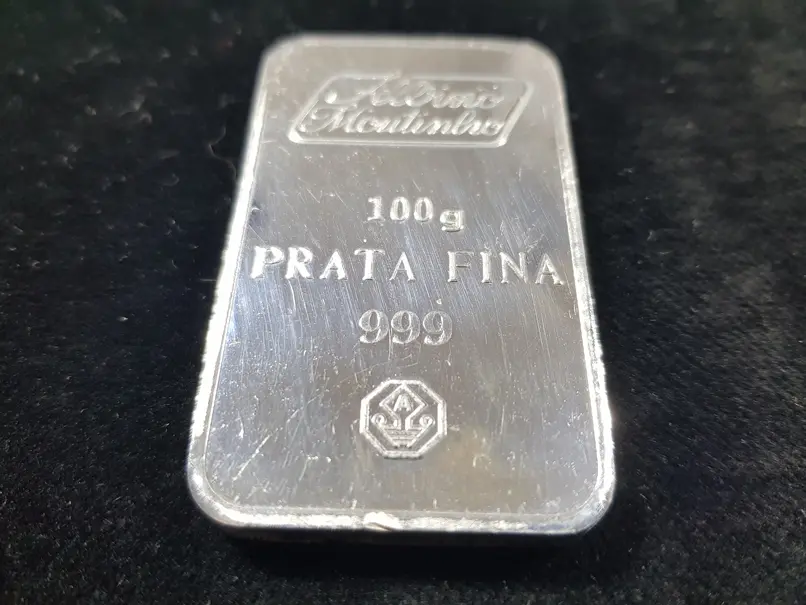 Silver bar 100gr