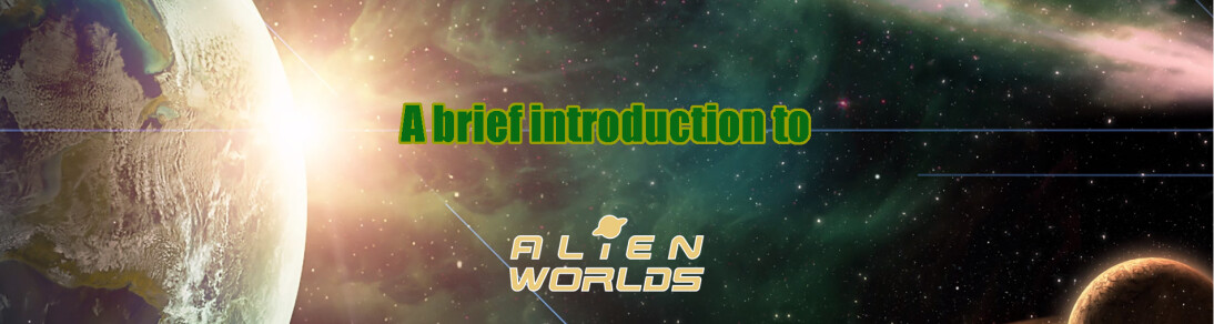 alien worlds banner