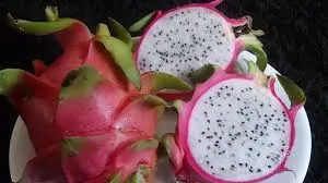 Sliced Dragon Fruit