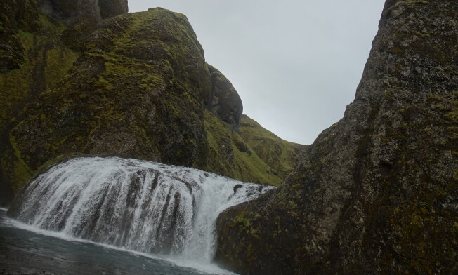 Smaller waterfall
