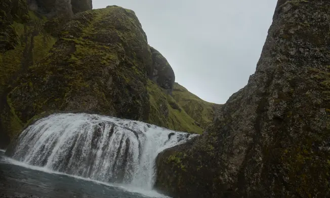Smaller waterfall