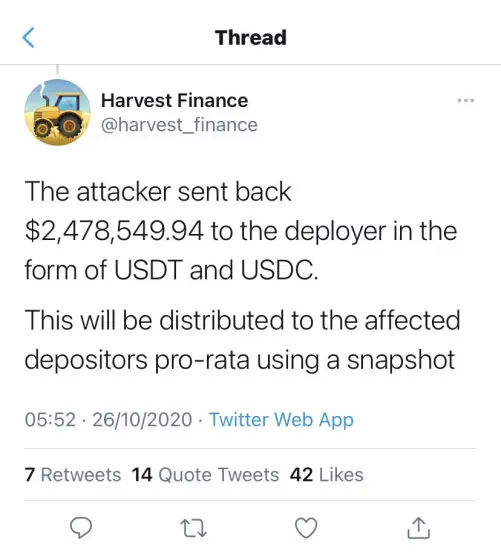 farm reply