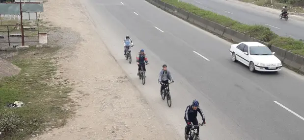 CYCLING! IRAN! GIRLS!