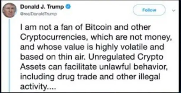trump bitcoin