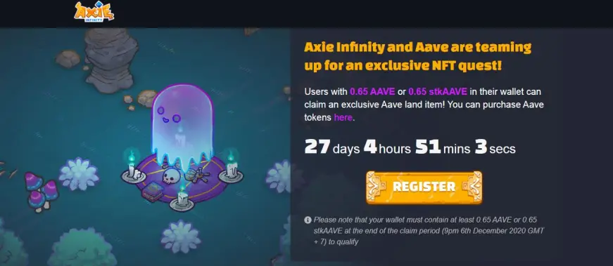 axie and aave