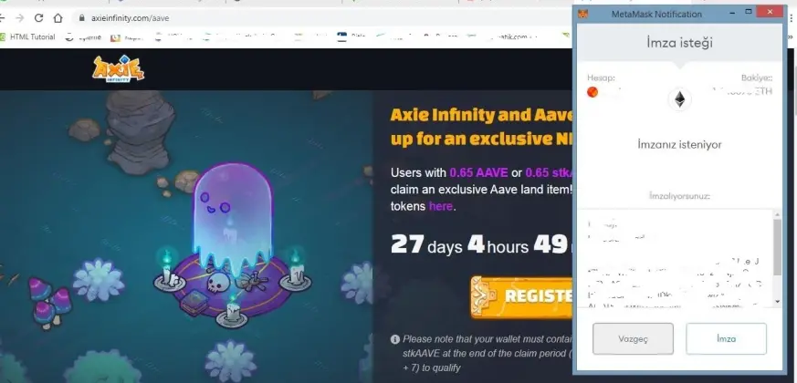 axie and aave