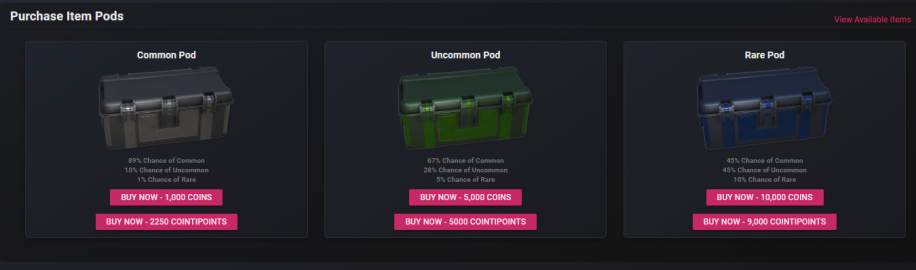 pods