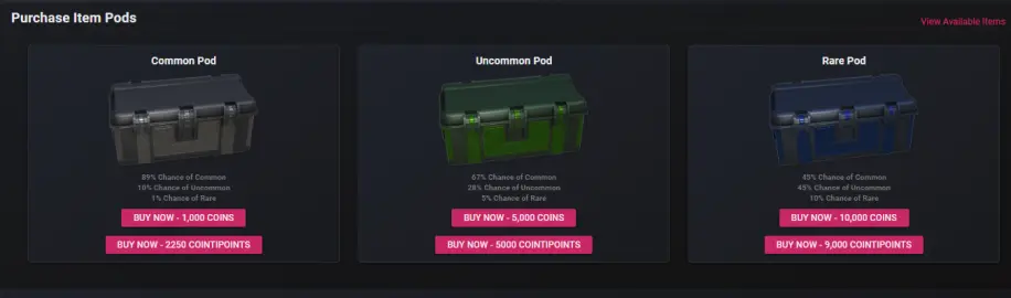 pods