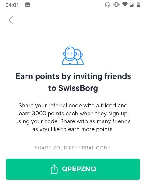 Swissborg referral