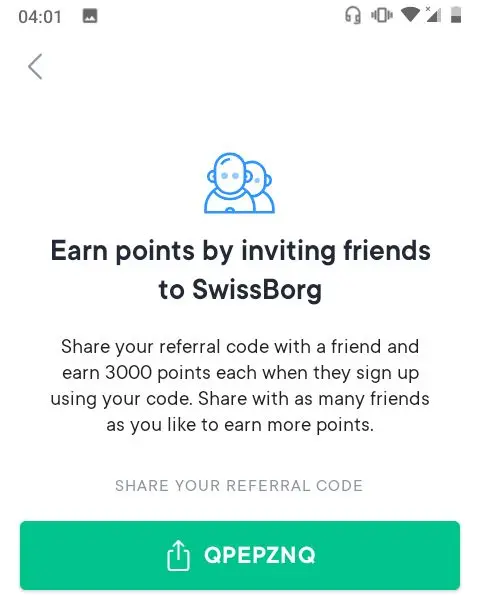 Swissborg referral
