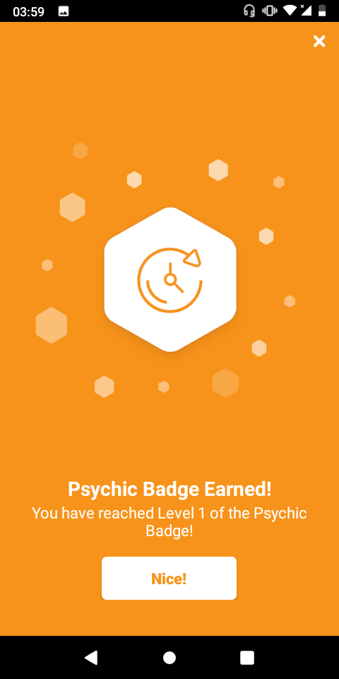 Got my psychic badge, don't need approval