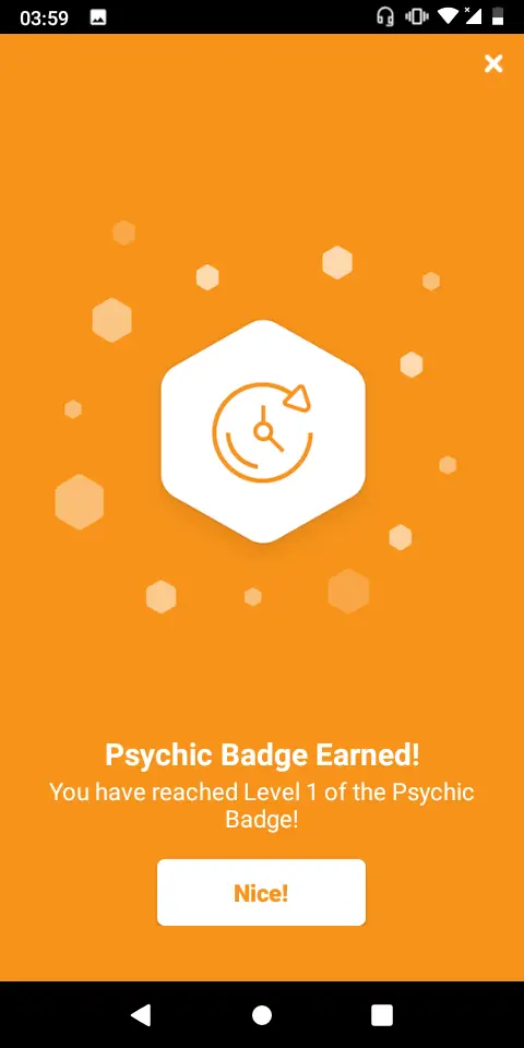 Got my psychic badge, don't need approval