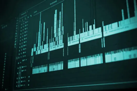 trading exchange on a computer screen