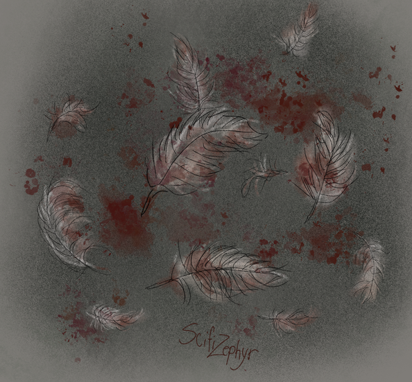 chicken carnage left by a predator