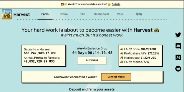 Harvest Finance