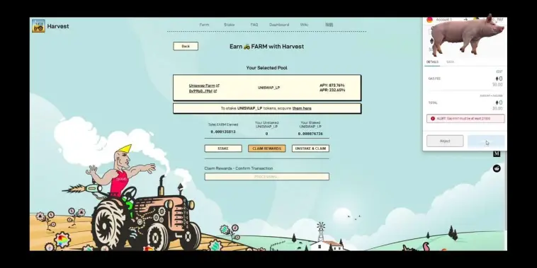 uniswap farm