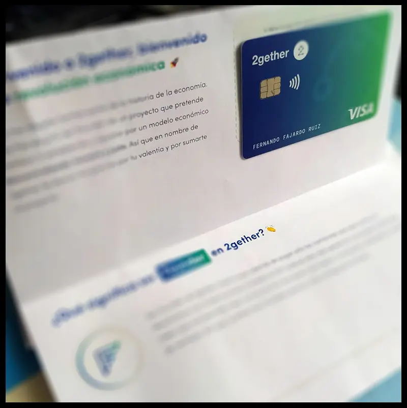 2gether Wallet / Exchange Card.
