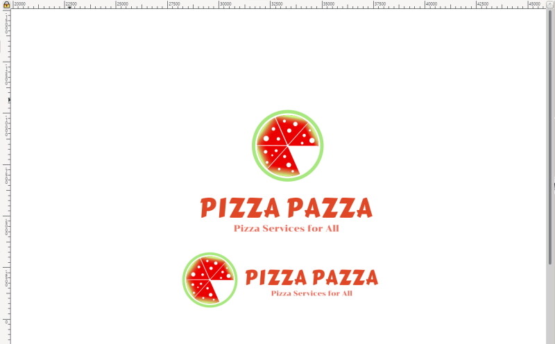 Logo on white background