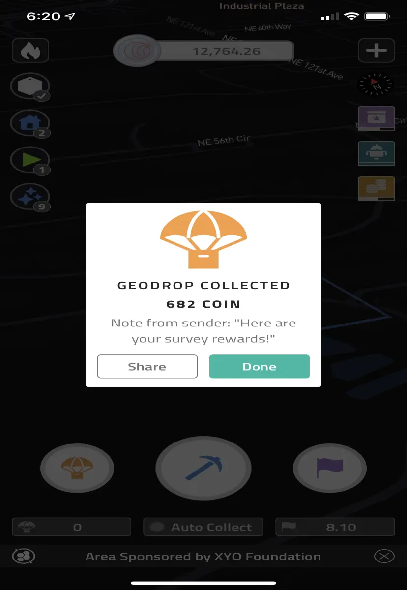 One survey for 5 minutes