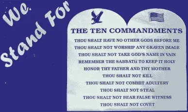 No other gods!
