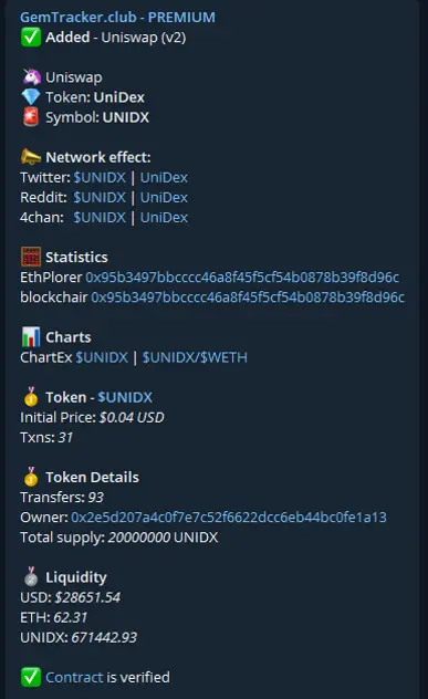 GemTracker delivers essential information to your inbox